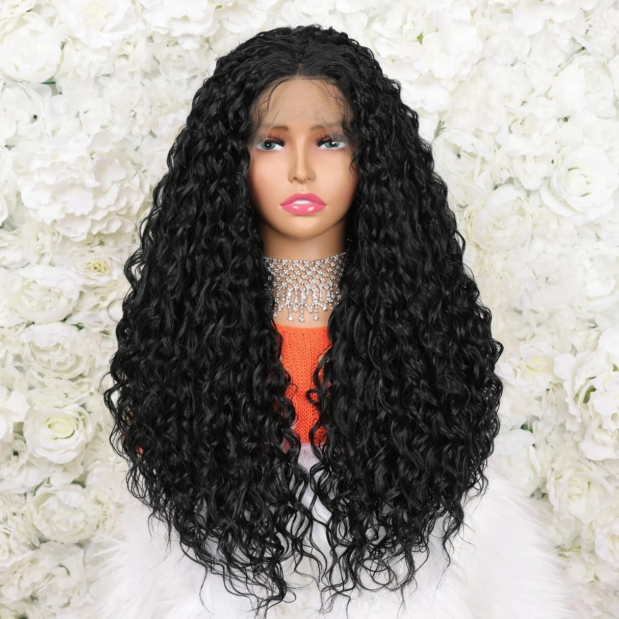 Long Curly Hair Wigs * Lace Front Hair