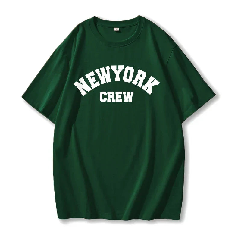 Blessyuki Summer Cotton T-Shirts Women Soft O-Neck Letter