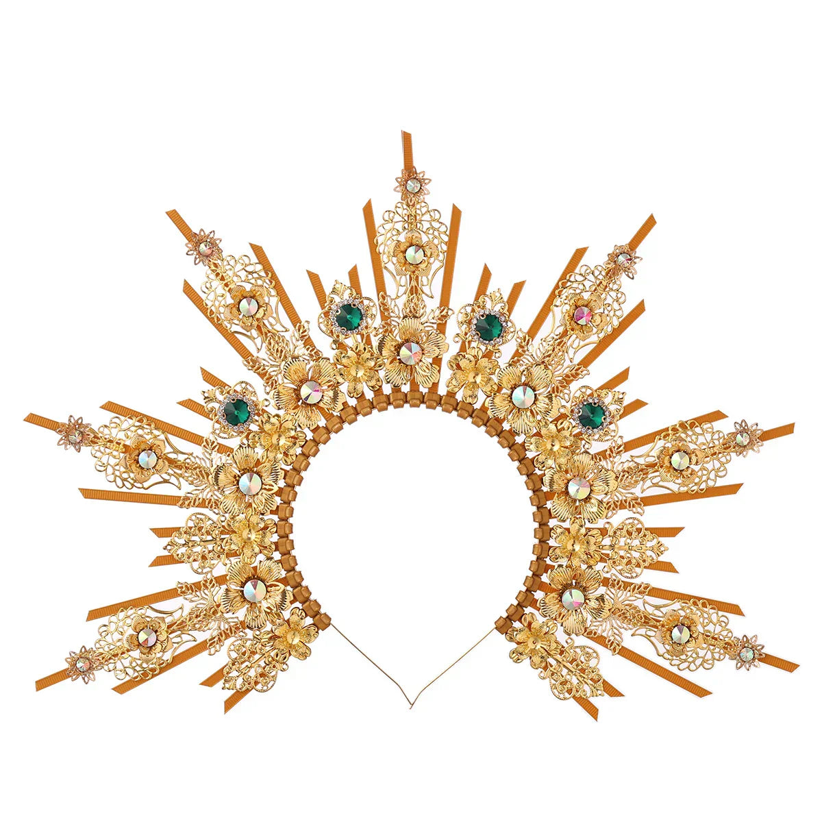 Gothic Halo Crown Lolita Headband Halloween Vintage Sun