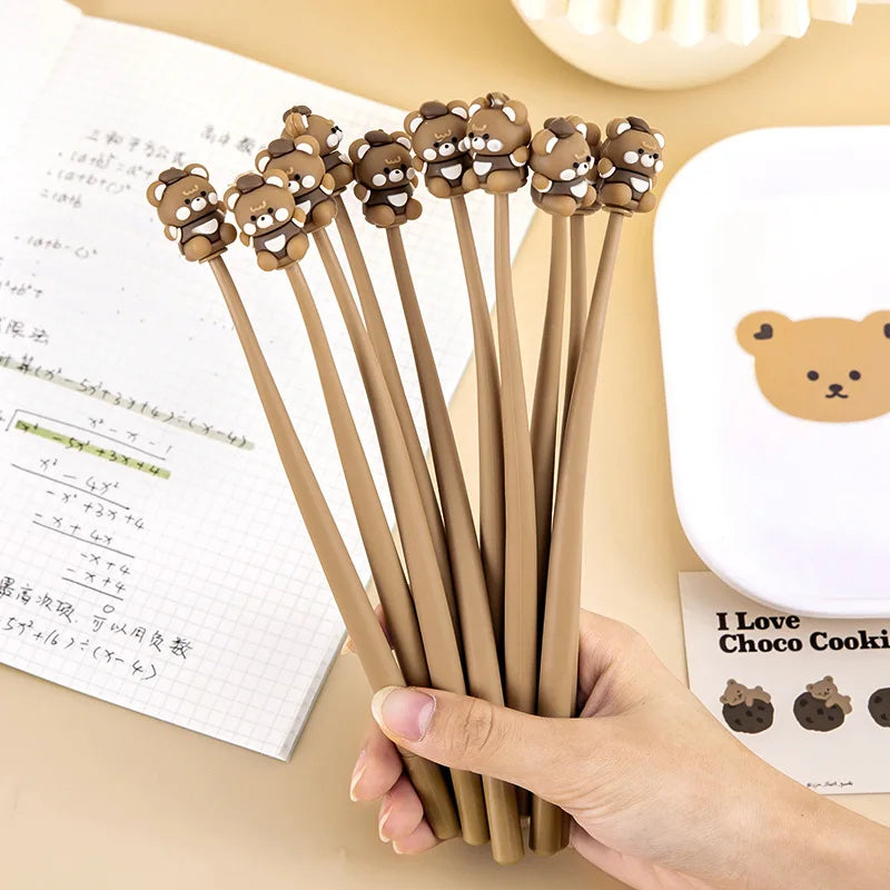 Cute Cartoon Bear Gel Pen Student Stationery