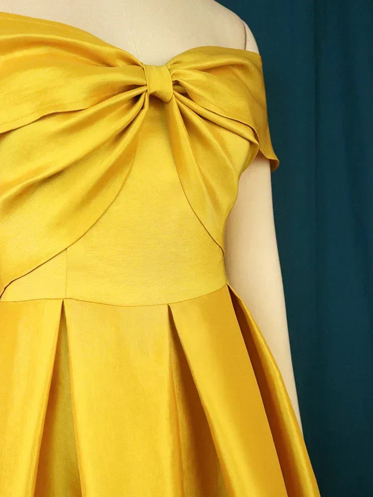 Maxi Puffy Formal Dresses For Women Off The