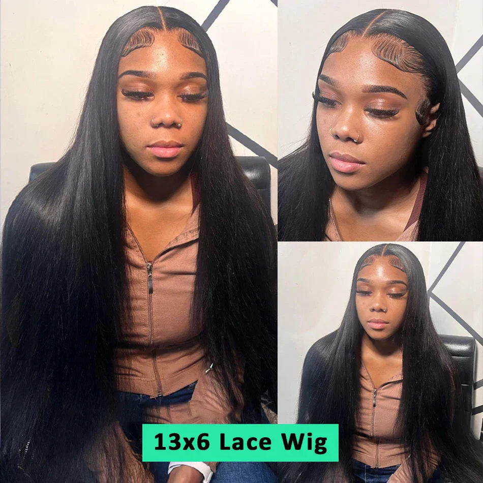 Transparent Lace Frontal Wig Density Straight Lace