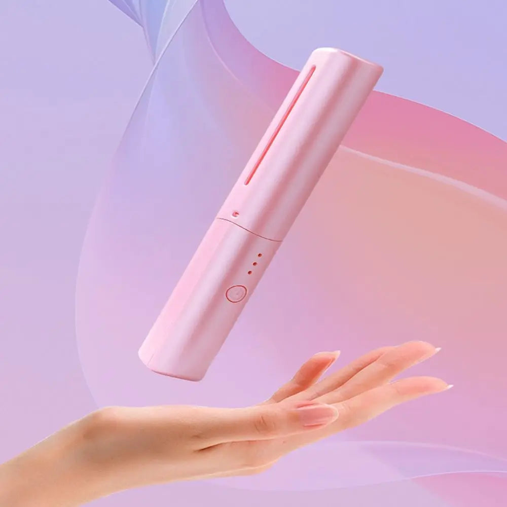 In Lazy Wireless Hair Hot Comb Mini Rechargeable