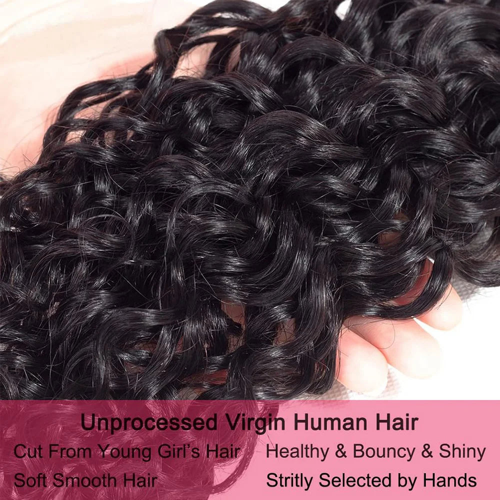 Yijimei Water Wave Bundles Human Hair - Brazilian