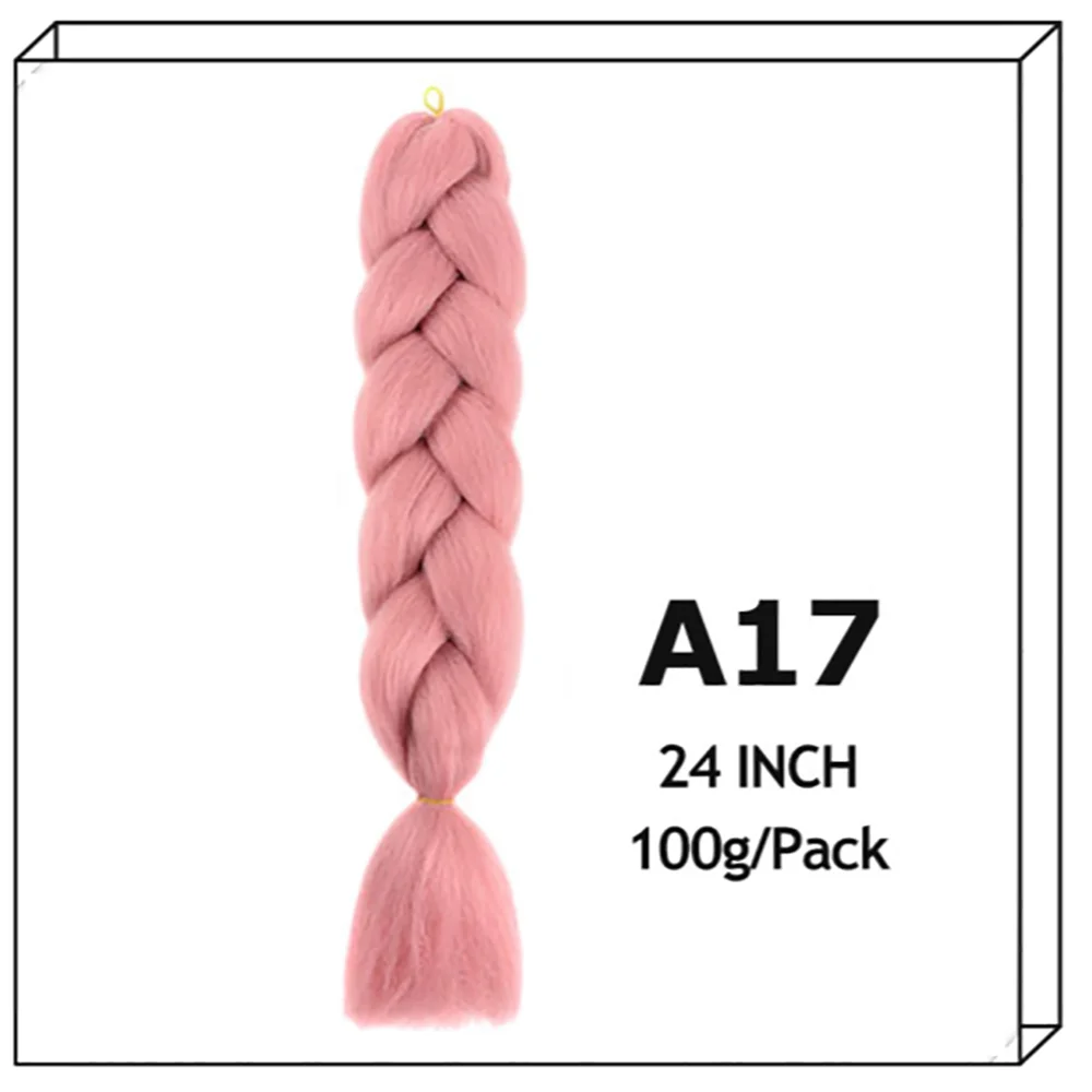 Synthetic Long Jumbo Ombre Braiding Hair For Women