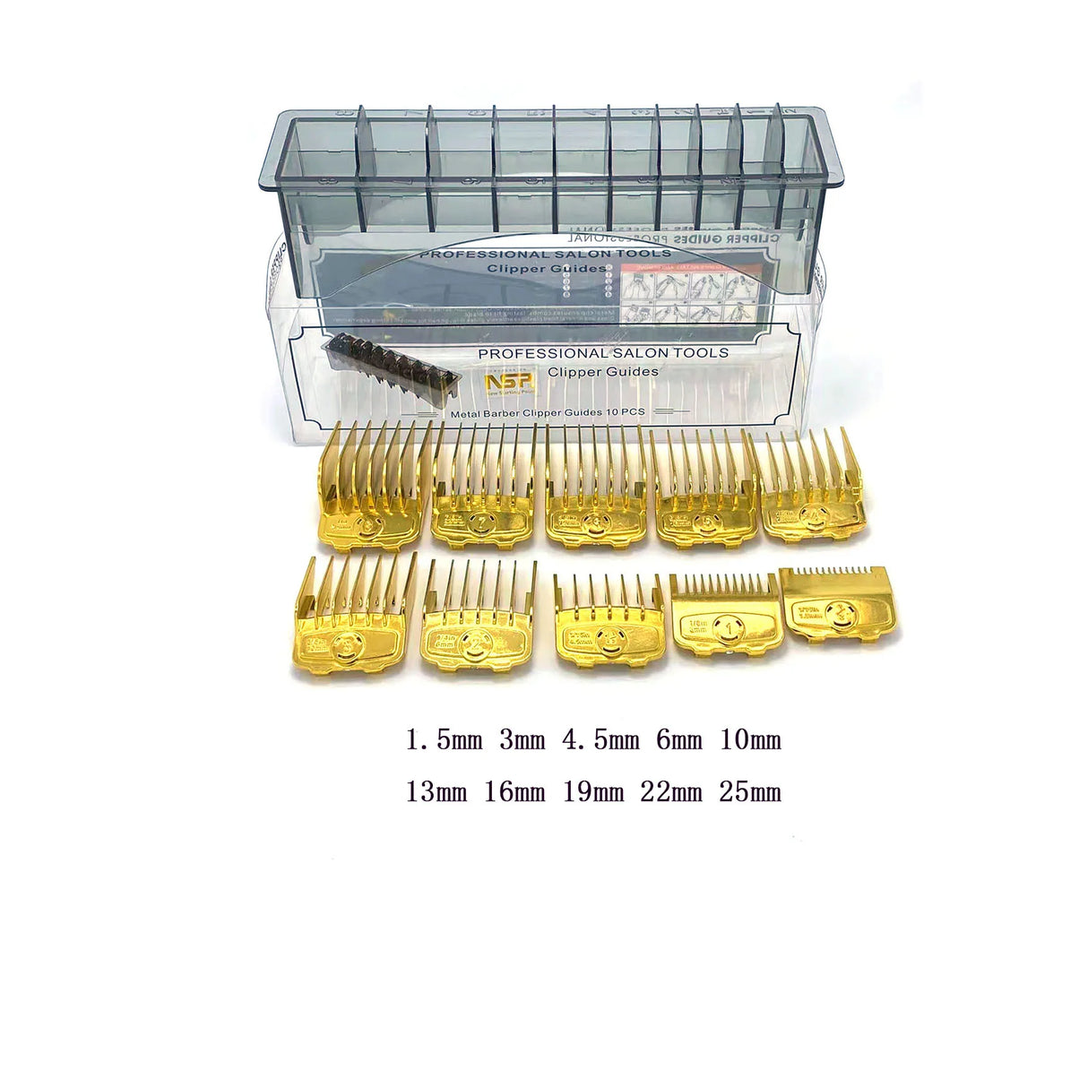 Barber Shop Hairdresser Tools Hair Clipper Gold Color