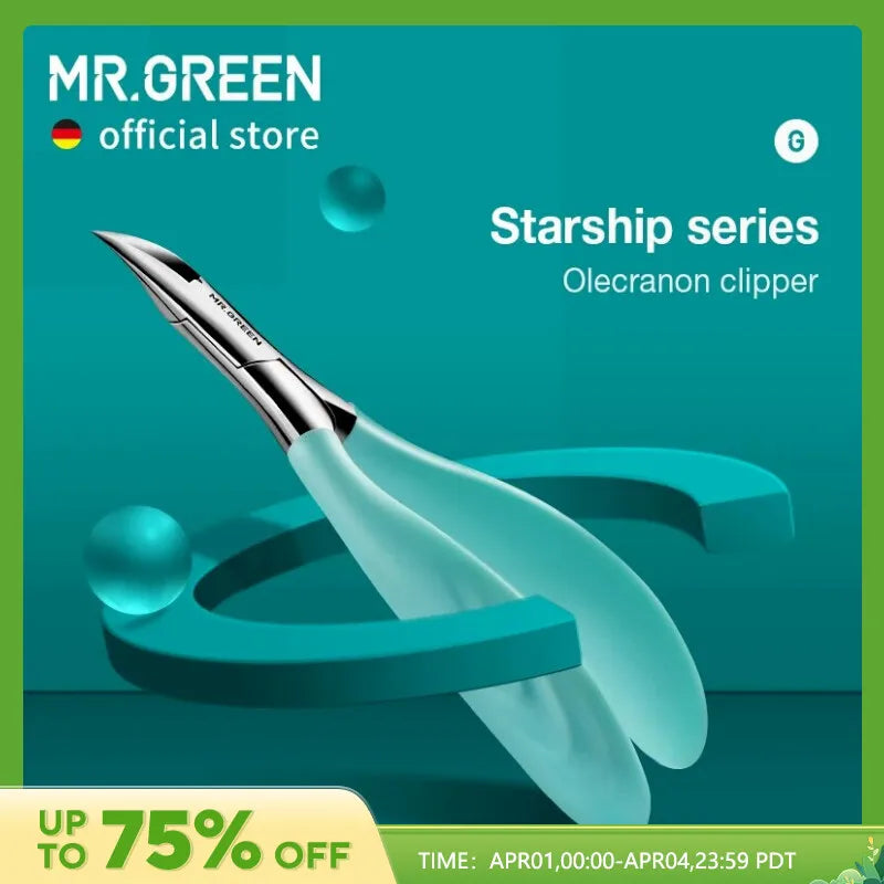 Mr.Green Toenail Clippers Anti-Splash Ingrown Nail Olecranon Cutters