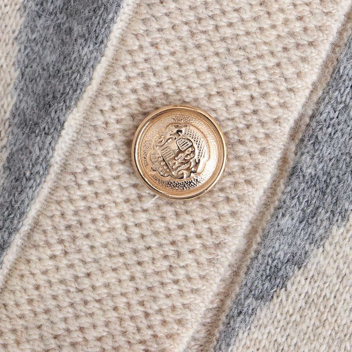 Plus Cardigan Women Spring Design Pocket Large Argyle