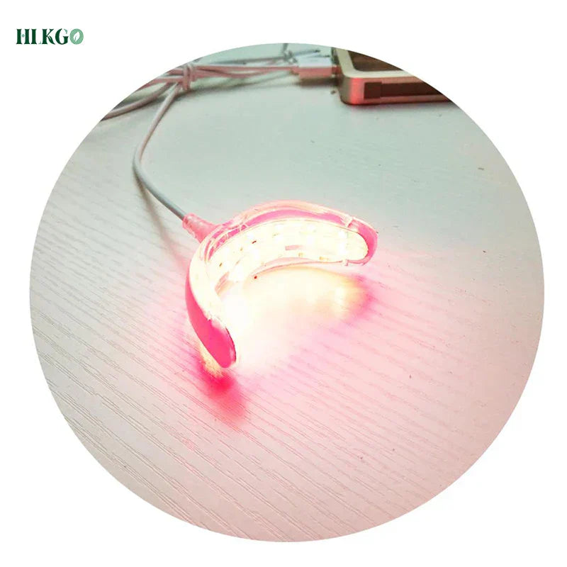 Pc Led White Light Teeth Whitening System Kit