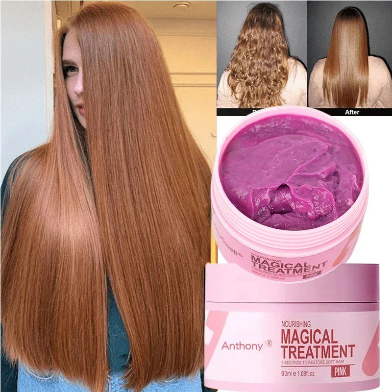 Magical Hair Mask Seconds Repair Damage Frizzy Soft