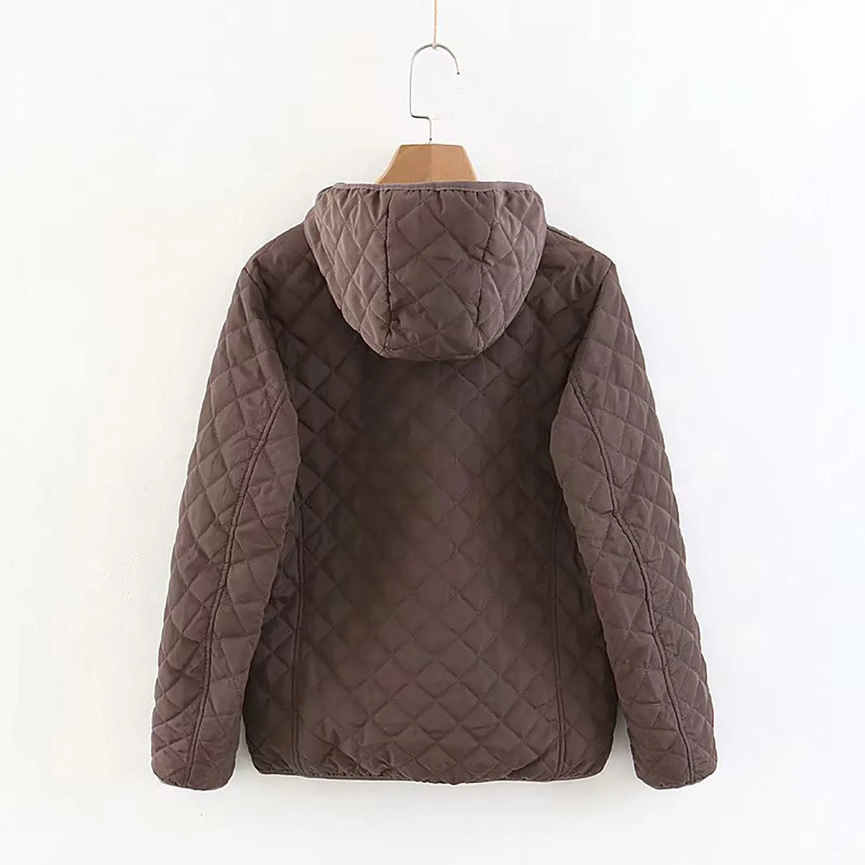 Over Size Womens Long-Sleeve Zipper Front Hoode Warm