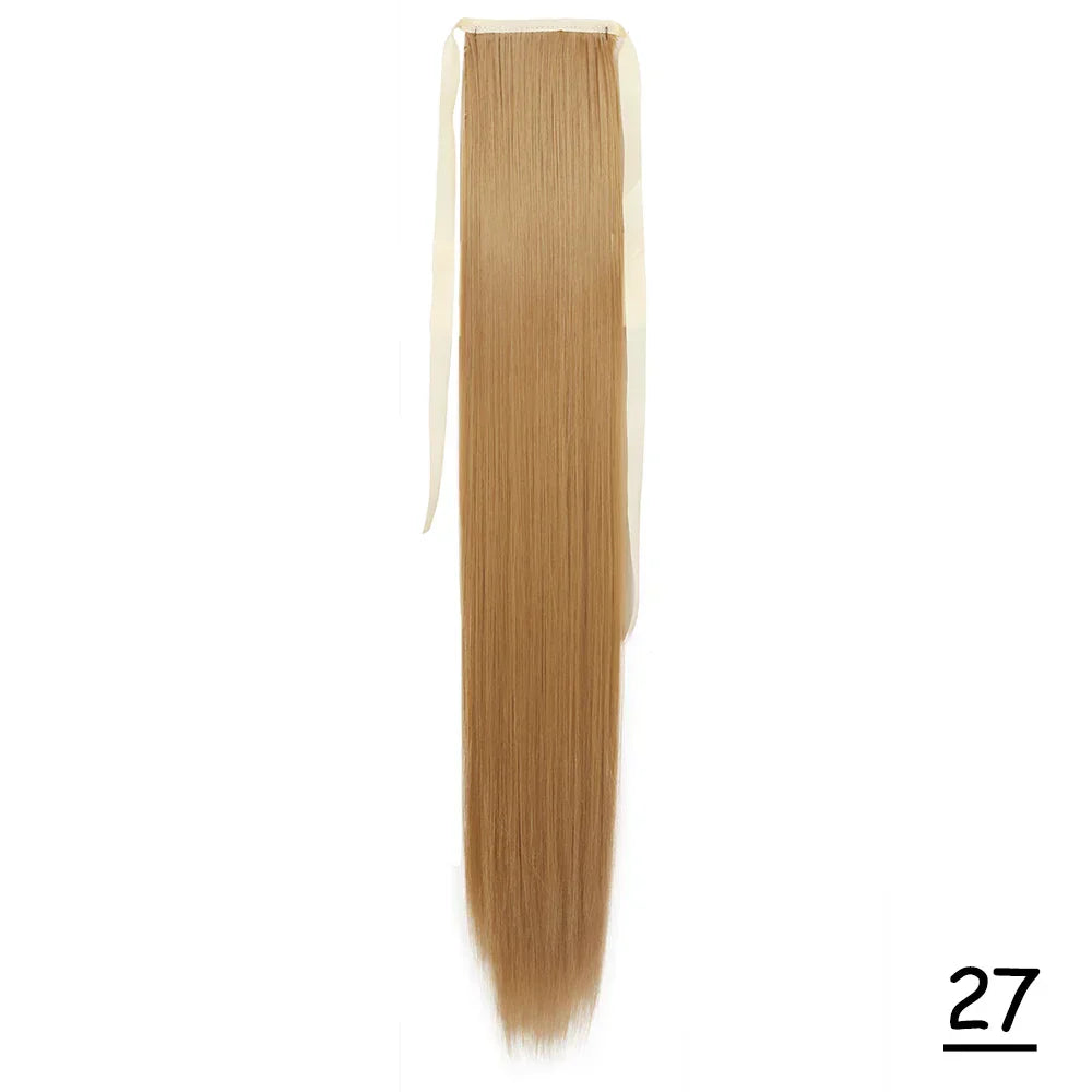 Synthetic Ponytail Hair Extension Natural Hairpiece Clip In