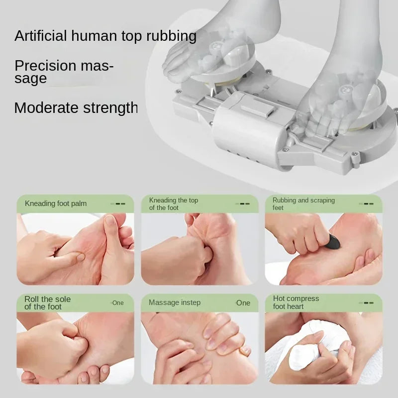 Simple Control Mini Foot Massage Machine Heat Hot