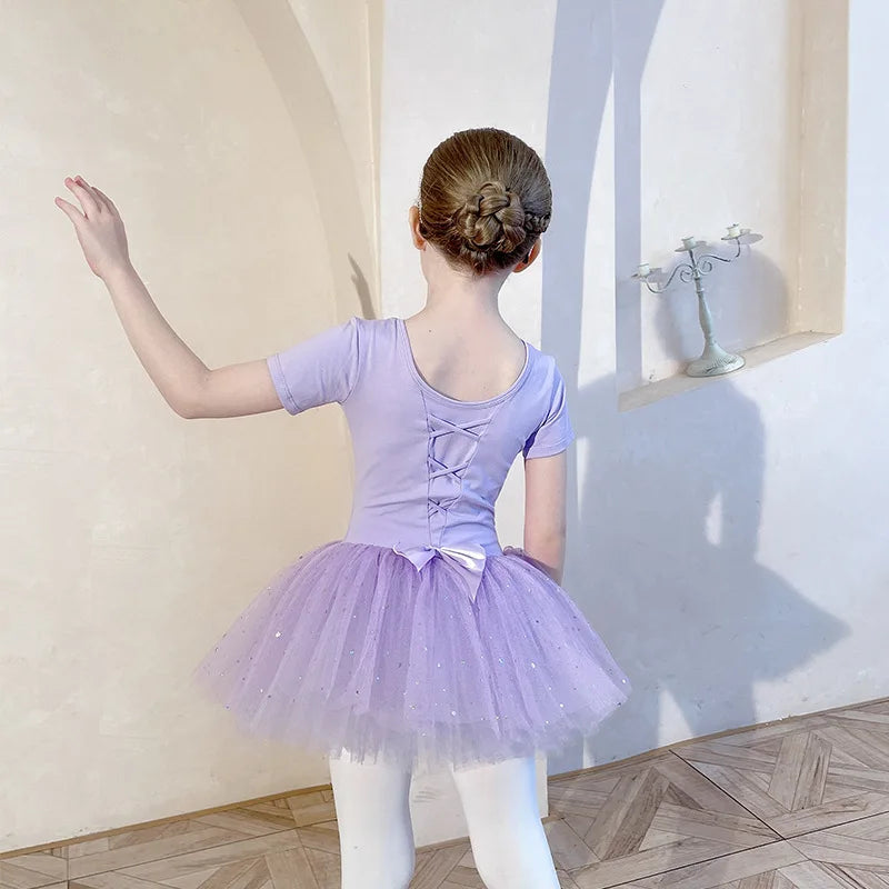Sequin Gauze Skirt Children Dance Clothes Girls Ballet