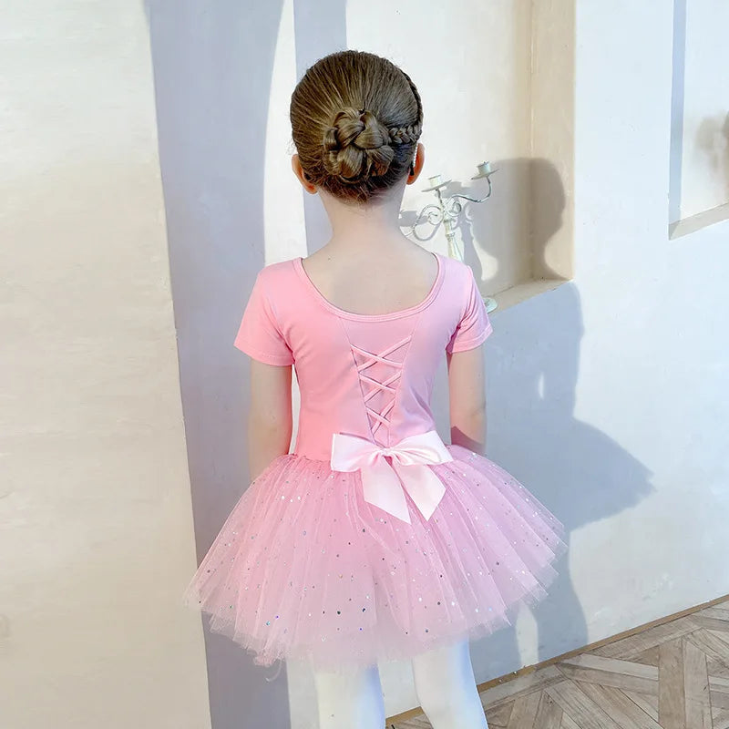 Sequin Gauze Skirt Children Dance Clothes Girls Ballet