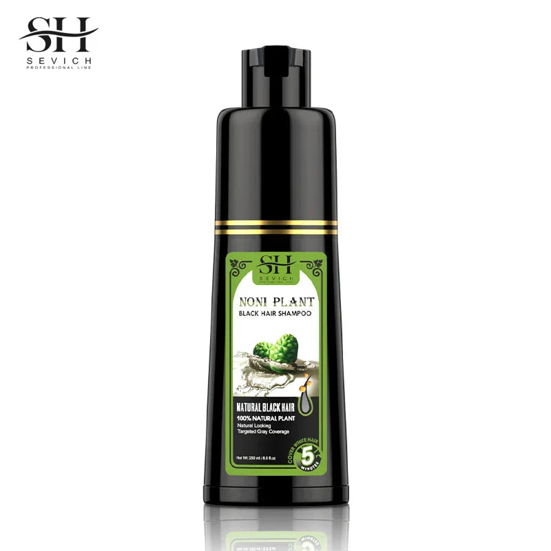 Sevich Natural Organic Fast Hair Dye Shampoo Black