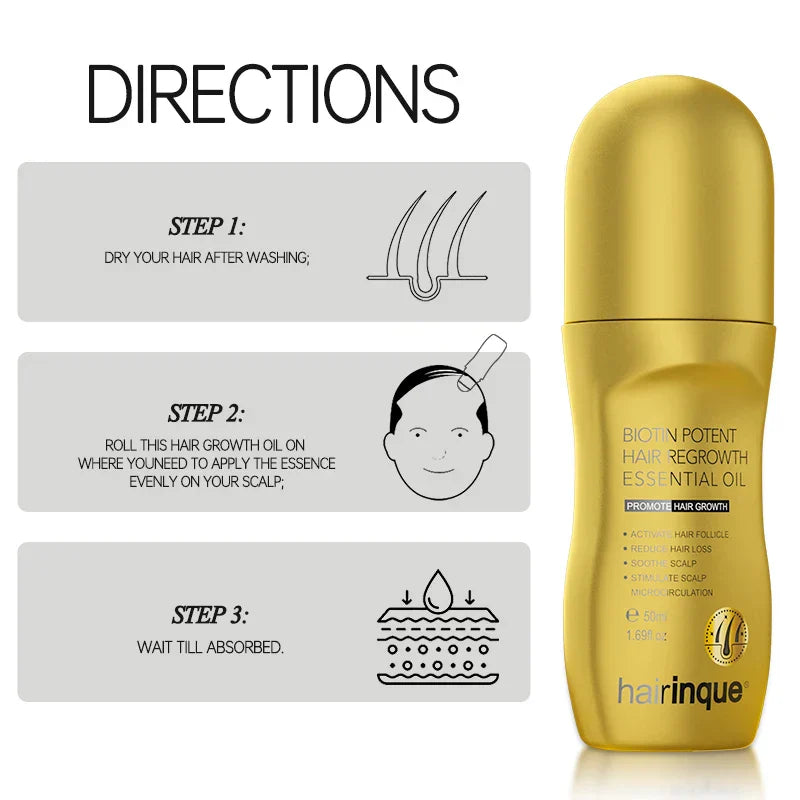 Hairinque Biotin Hair Growth For Men Women Set