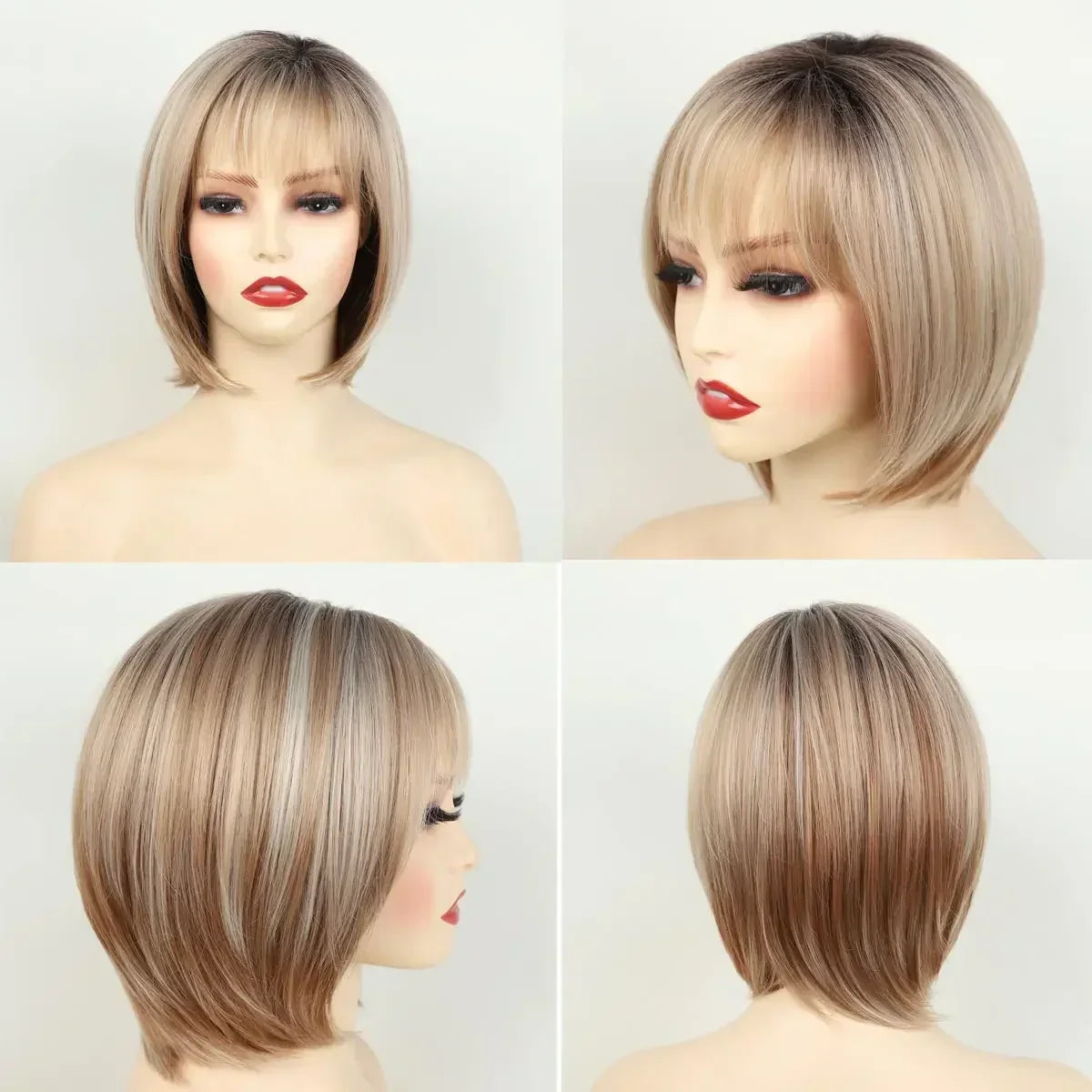 Soft & Healthy Mommy Wig Short Blonde Bob