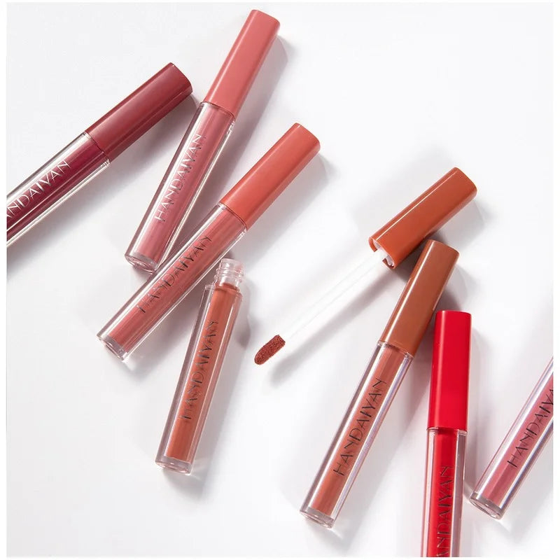 Matte Velvet Lip Gloss Glaze Waterproof Lasting