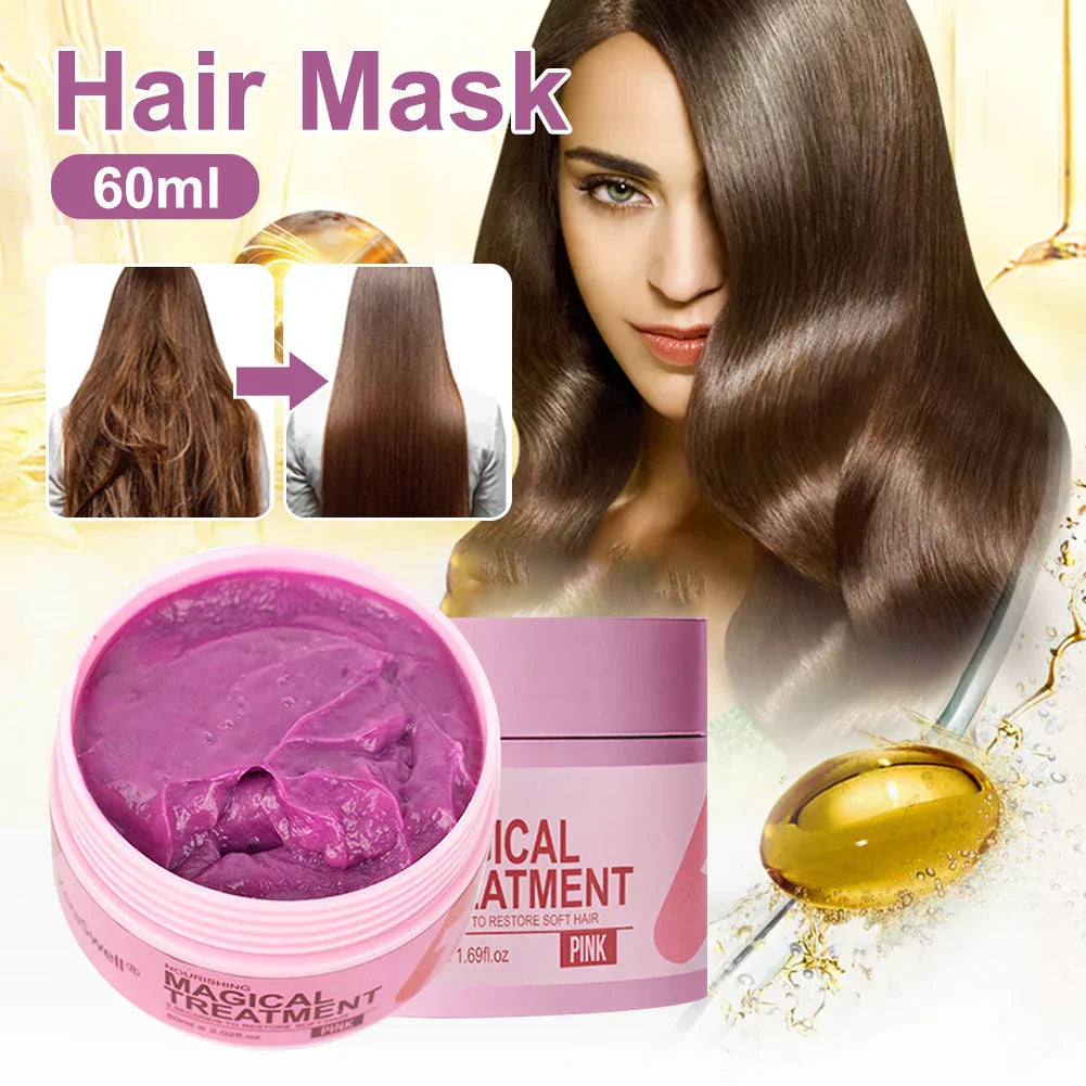 Magical Hair Mask Seconds Repair Damage Frizzy Soft