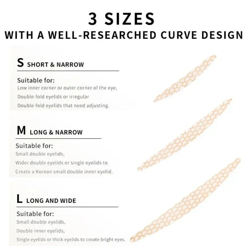 Unny Eyelid Tape Sticker Invisible Double Fold Eyelid