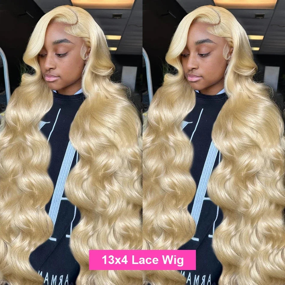 Honey Blonde Body Wave Hd Lace Frontal