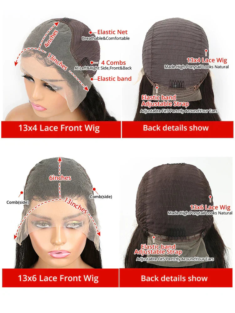 Transparent Hd Water Wave Lace Front