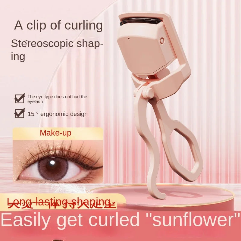 Electric Eyelash Iron Rechargeable Eyelash Curler Shaping Beauty