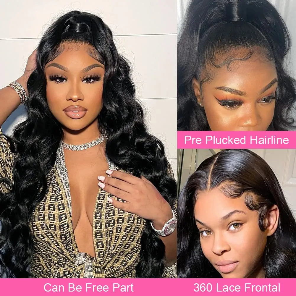 Transparent Lace Frontal Wig Body Wave