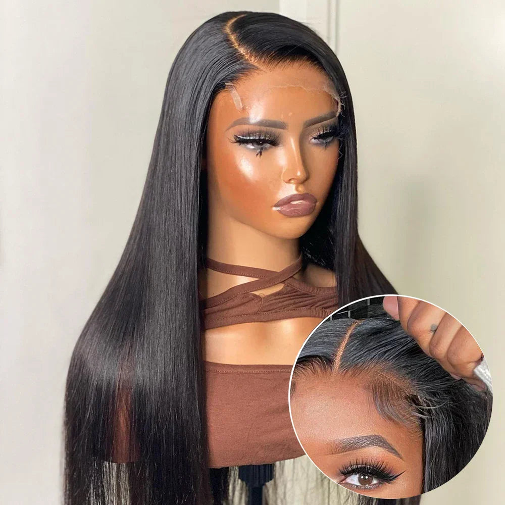 Straight Human Hair Wigs Glueless Wig Human Hair