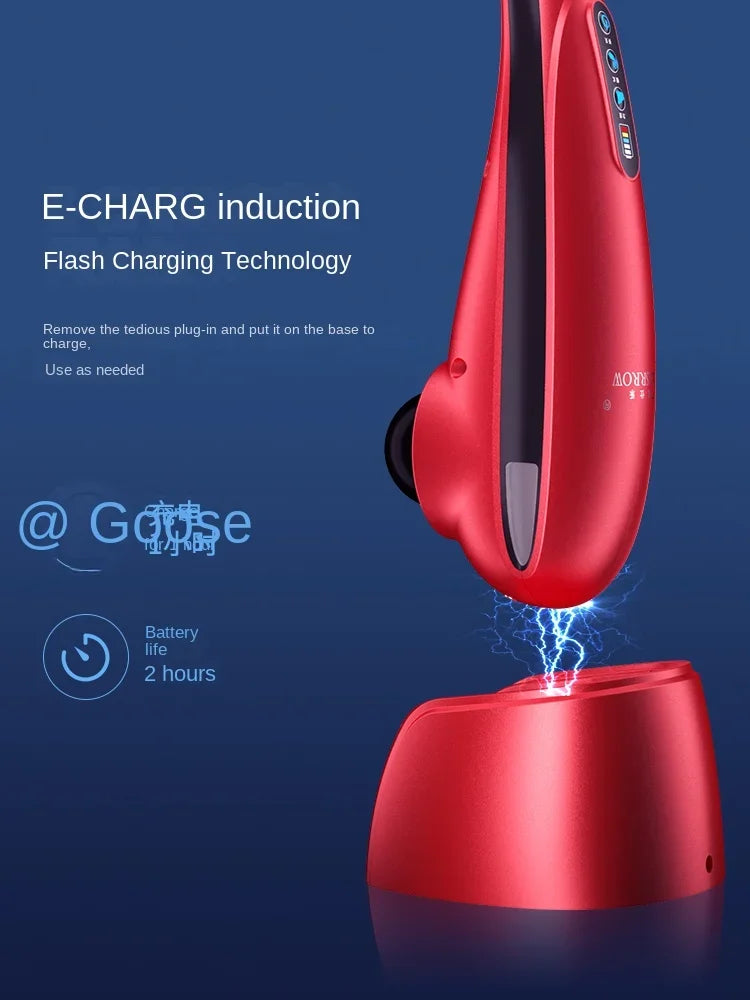 Smart Charging Handheld Fascia Gun Extended Body For