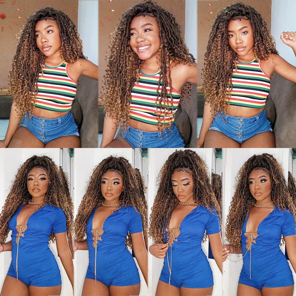 Synthetic Crochet Braids Hair Passion Twist River Goddess