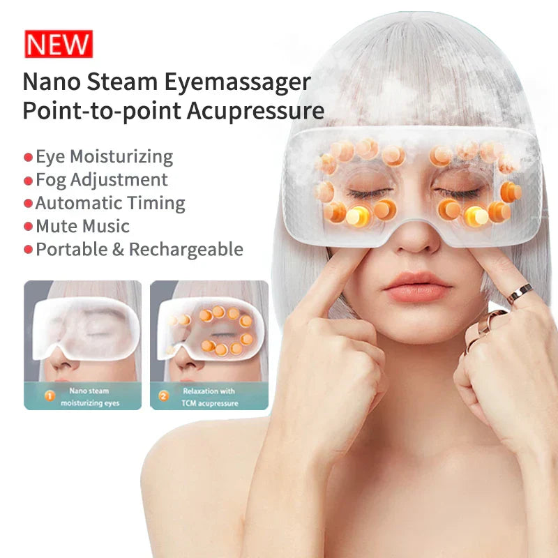 Smart Nano Steam Eye Massager Eye Care Instrument