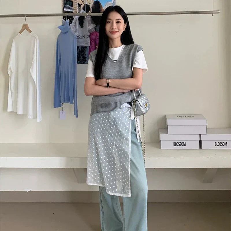 Spring Summer Korean Version Ins Blogger Unique Lace