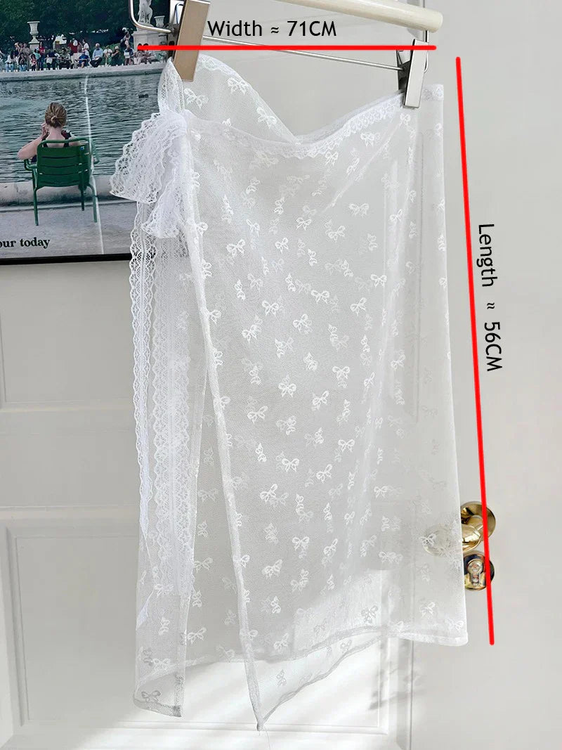 Spring Summer Korean Version Ins Blogger Unique Lace