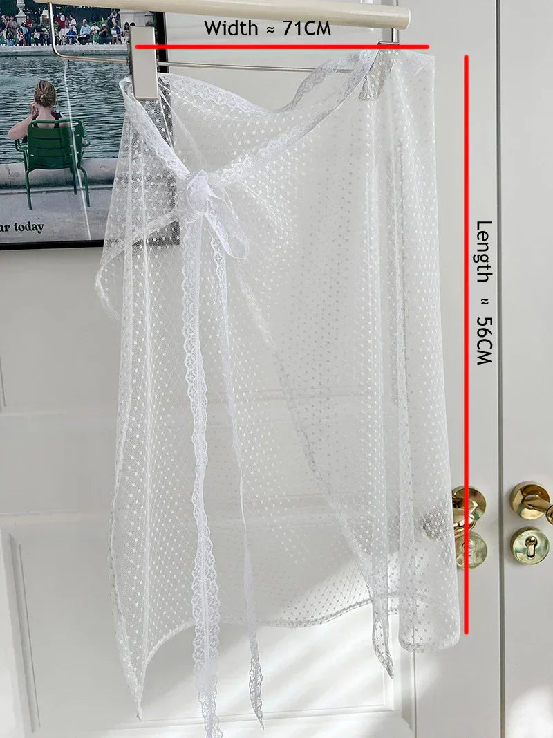 Spring Summer Korean Version Ins Blogger Unique Lace