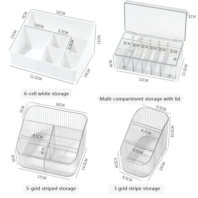 Transparent Eyelashes Extension Tools Storage Box Lashes Accessories