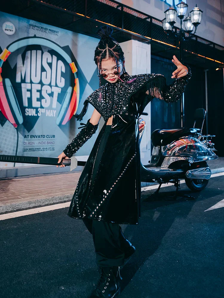 Fashion Girls Catwalk Performance Clothes K-Pop Stage