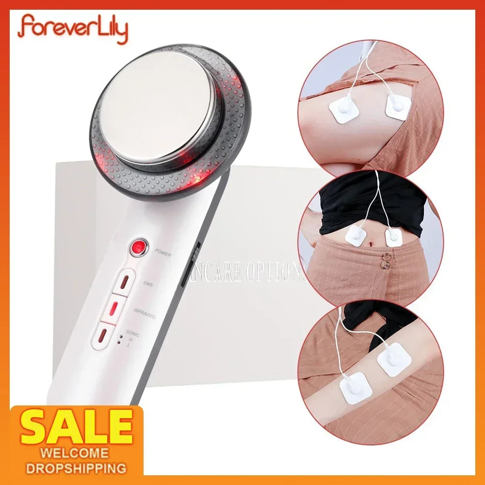 Vip Link Ultrasound Cavitation Ems Body Slimming Massager