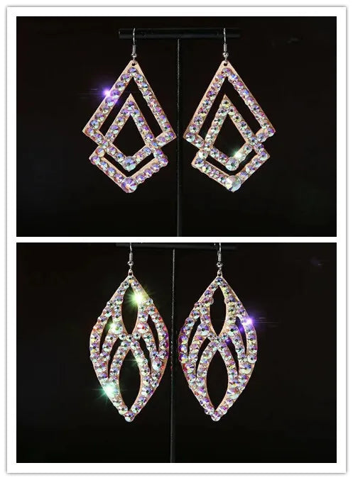 Wholesale Crystal Rhinestone Earrings