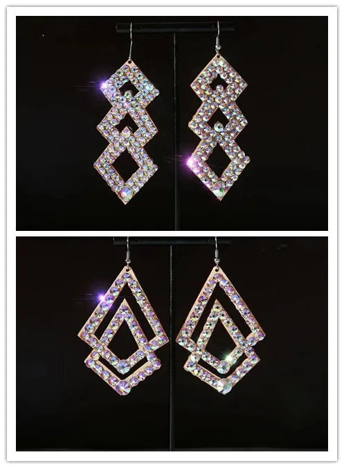 Wholesale Crystal Rhinestone Earrings