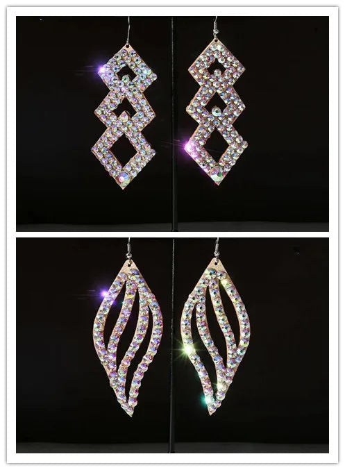 Wholesale Crystal Rhinestone Earrings