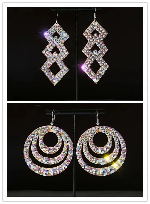 Wholesale Crystal Rhinestone Earrings