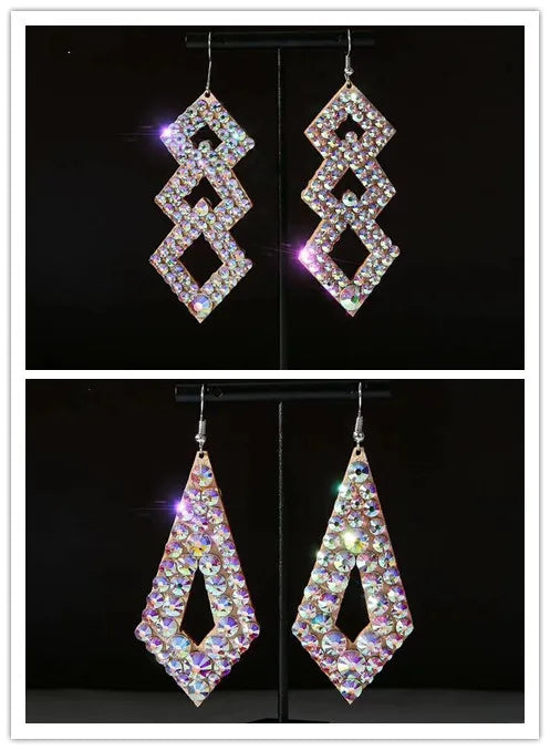 Wholesale Crystal Rhinestone Earrings