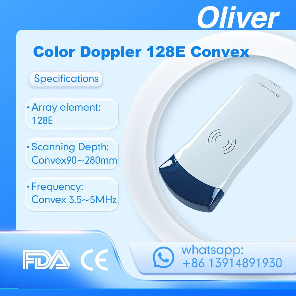 Wireless Ultrasound Probe Scanner Portable Bluetooth Machine Wifi