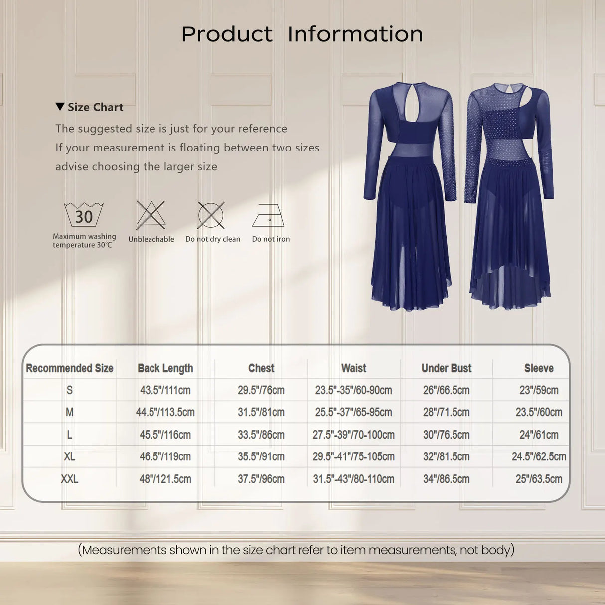 Womens Ballet Lyrical Dance Dress Shiny Rhinestone Sheer