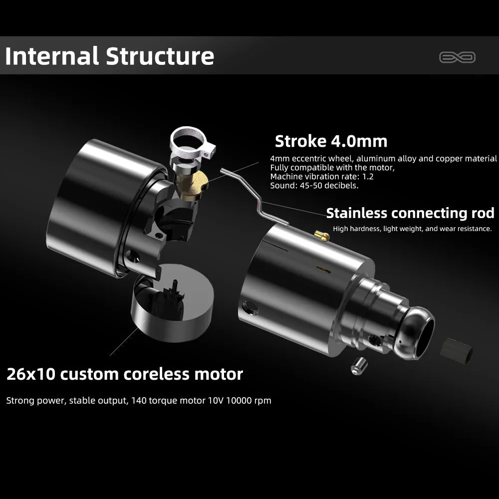 Xnet Flux Max Wireless Tattoo Machine Kit Rotary