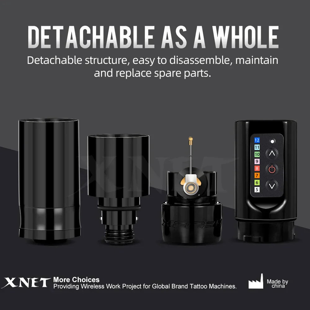 Xnet Flux Professional Wireless Tattoo Machine Pen Strong