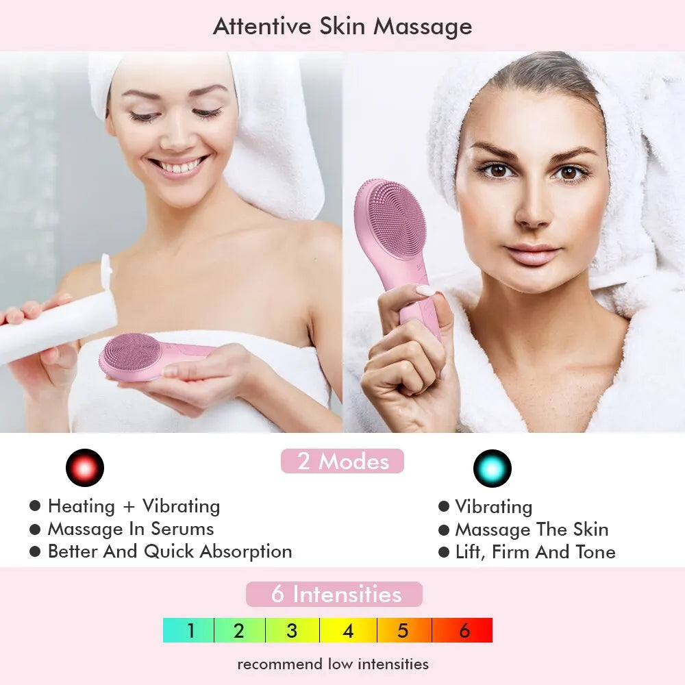 Xpreen Sonic Facial Cleansing Brush Waterproof Electric Face