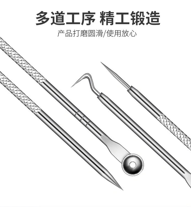 Stainless Steel Blackhead Comedone Acne Blemish Extractor